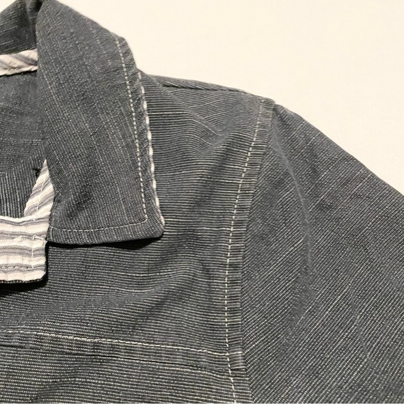 Glensport Button Up Womens Long Sleeve With Shoulder Pads Size 12 - Picture 9 of 16